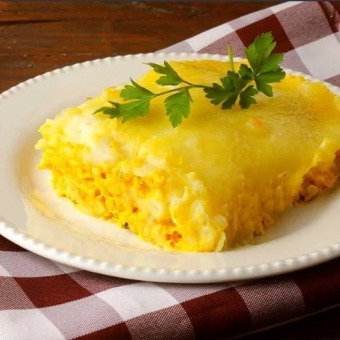 Escondidinho de batata doce com frango - 280g