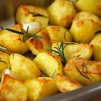 Batata Rústica Assada com Alecrim e Azeite - 200g