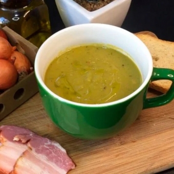 Creme de Ervilha com Bacon - 400g