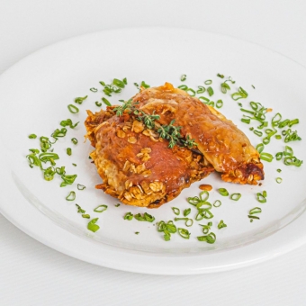 Frango à Parmegiana Empanado na Aveia - 200g