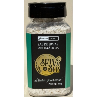 Sal Seiva do Ser - Sal ervas aromáticas