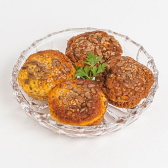 Muffin proteico de legumes