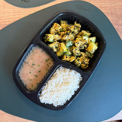 Frango com Abobrinha e Gergelim 420g