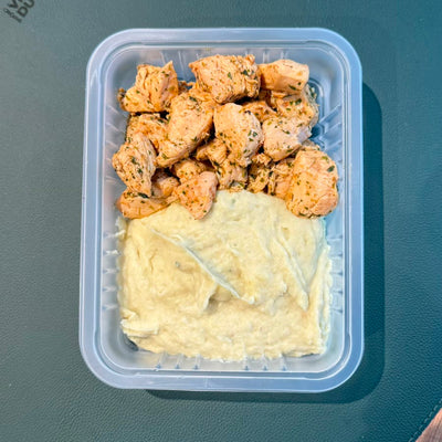 Frango com Purê de batata-doce 250g