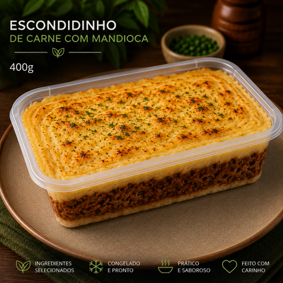 Escondidinho de Carne com Mandioca 400g