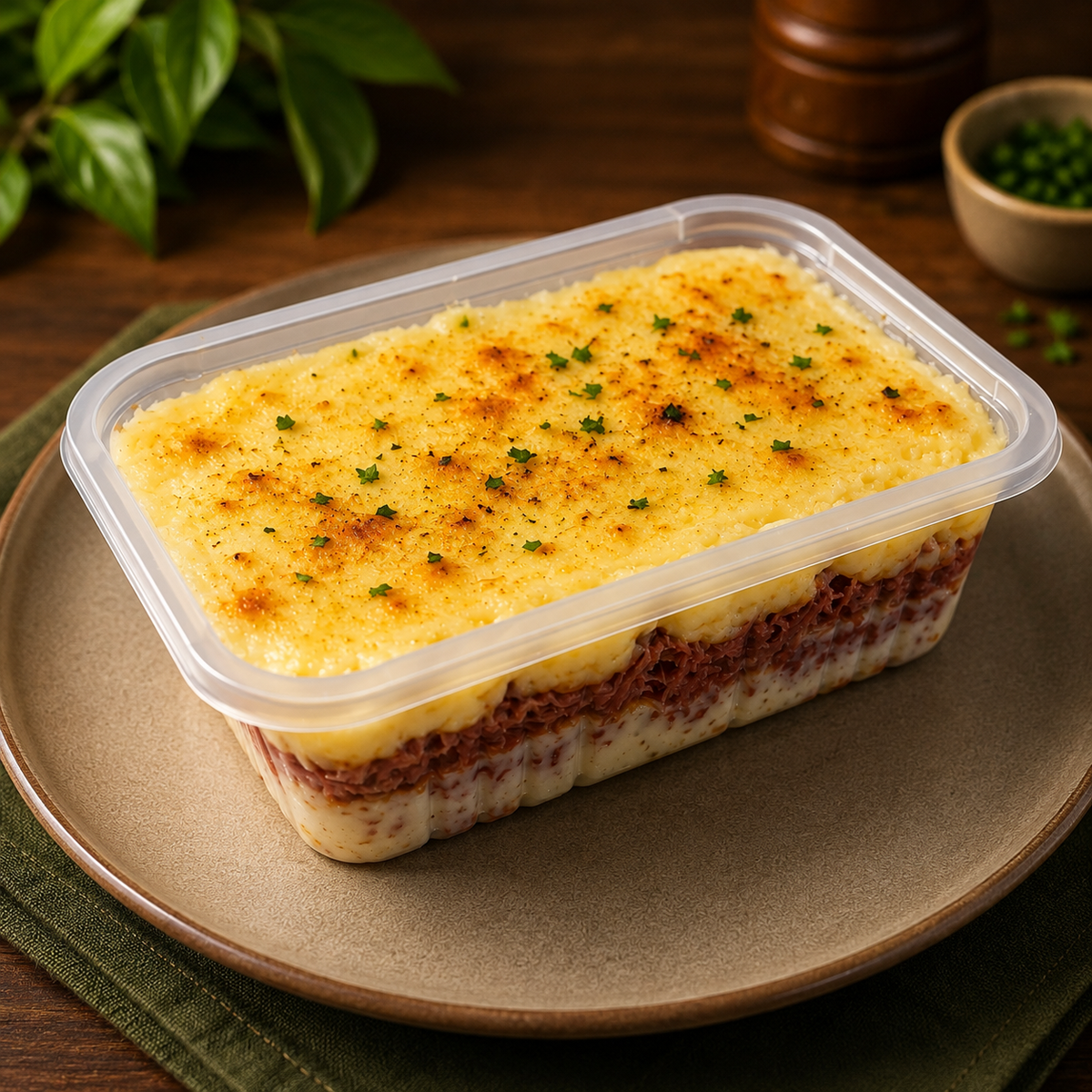 Escondidinho de Carne Seca com Mandioca 250g