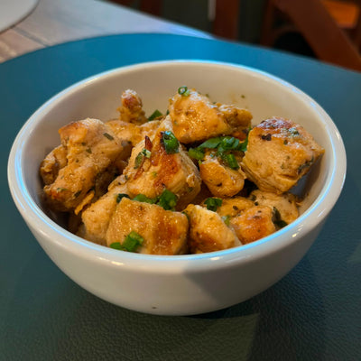 Frango em cubos grelhado 120g