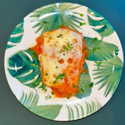 Parmegiana de frango 120g